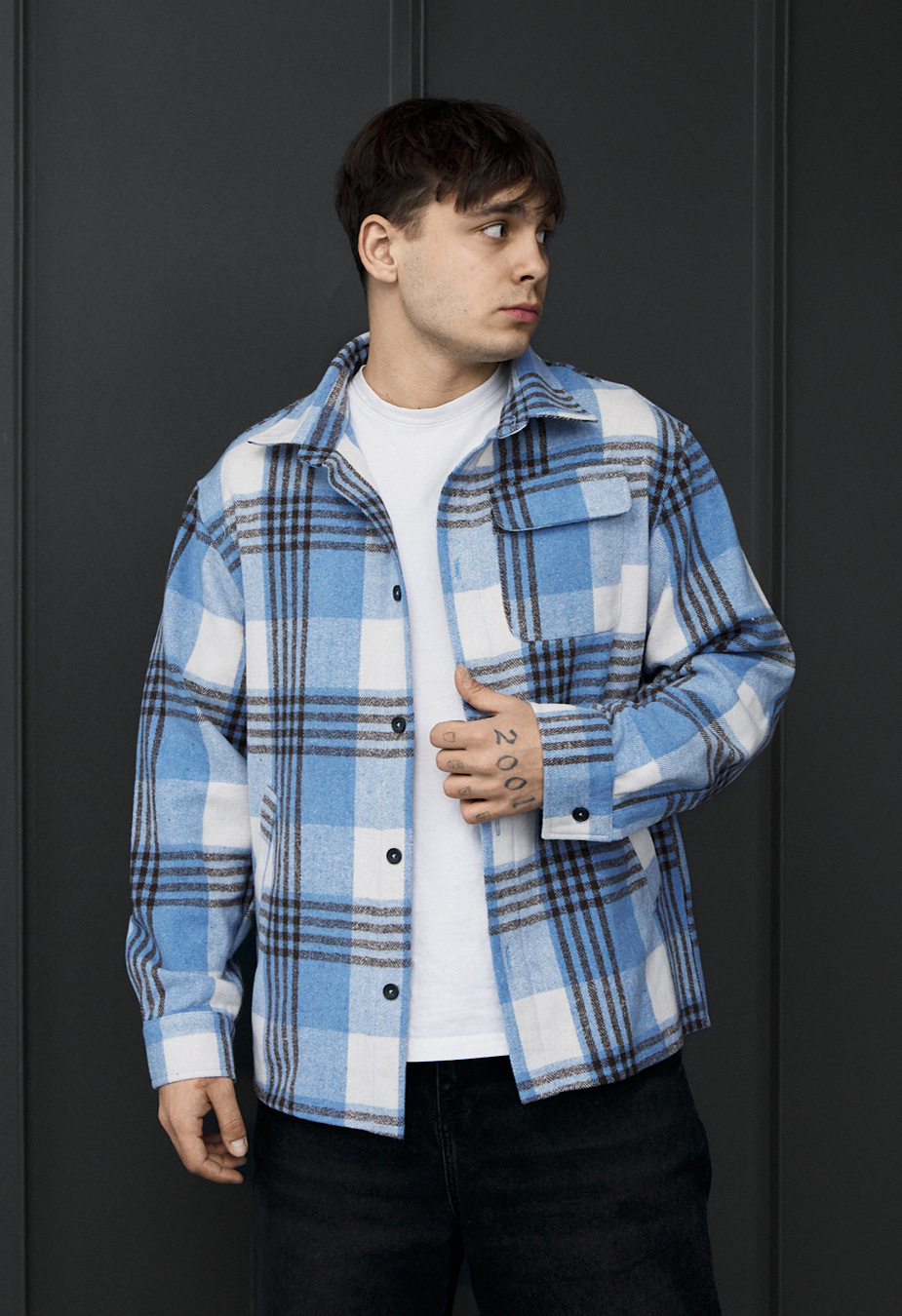 Kurtka-koszula ero blue