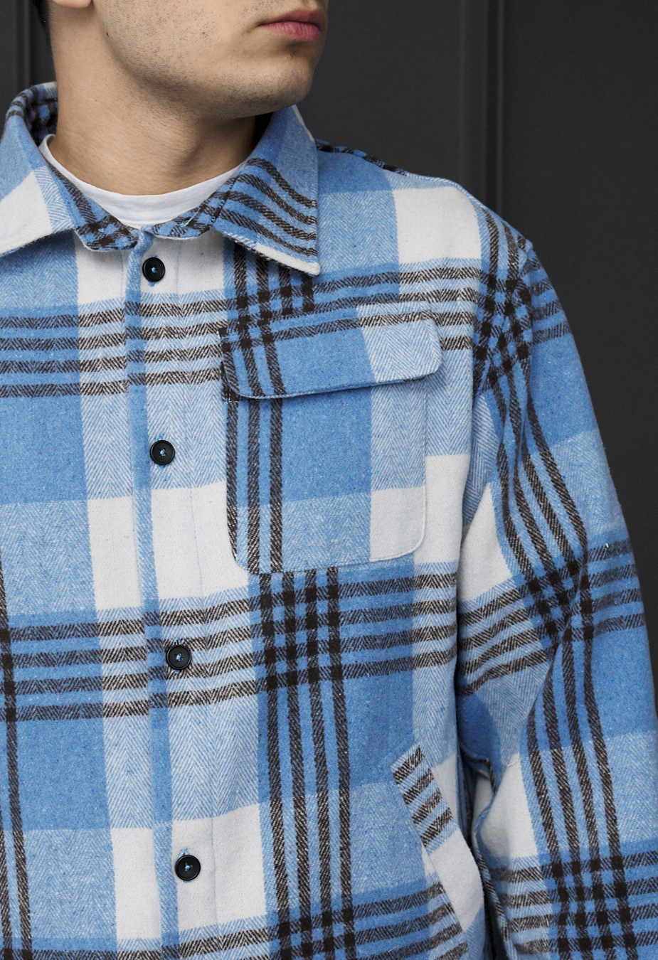 Kurtka-koszula ero blue