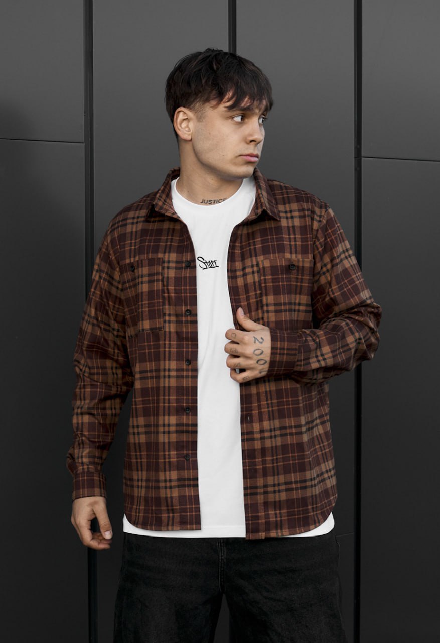 Koszula Staff c3 brown