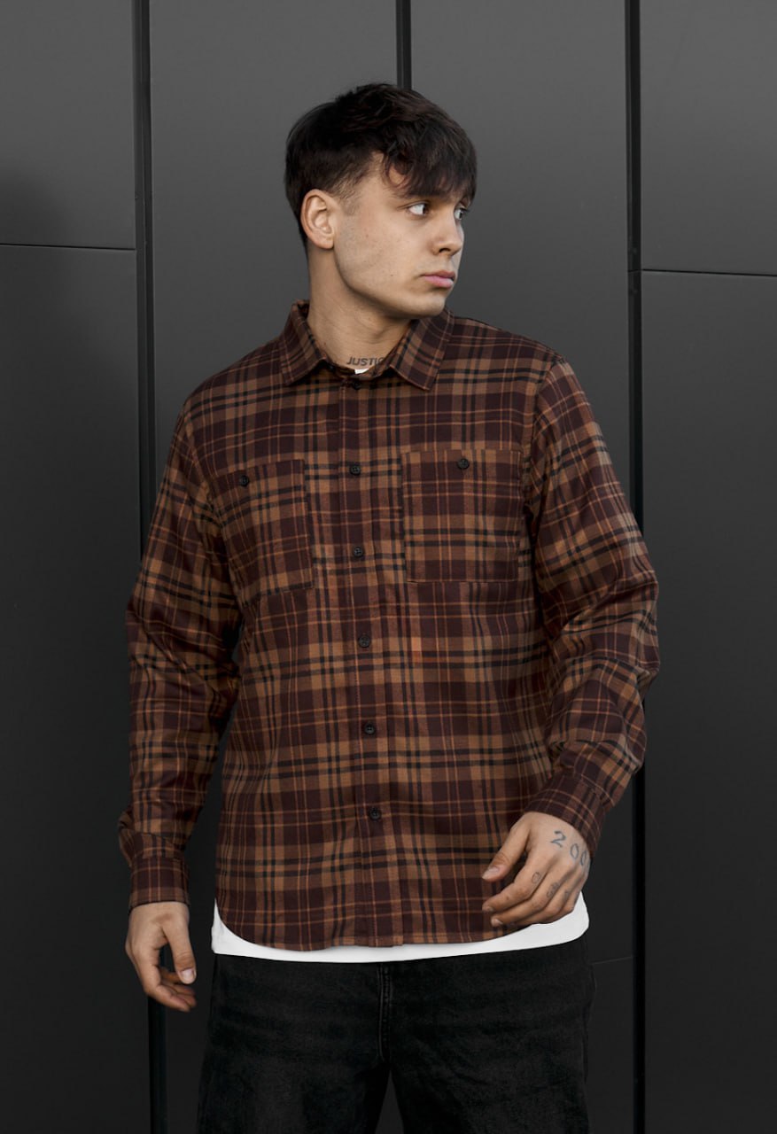 Koszula Staff c3 brown