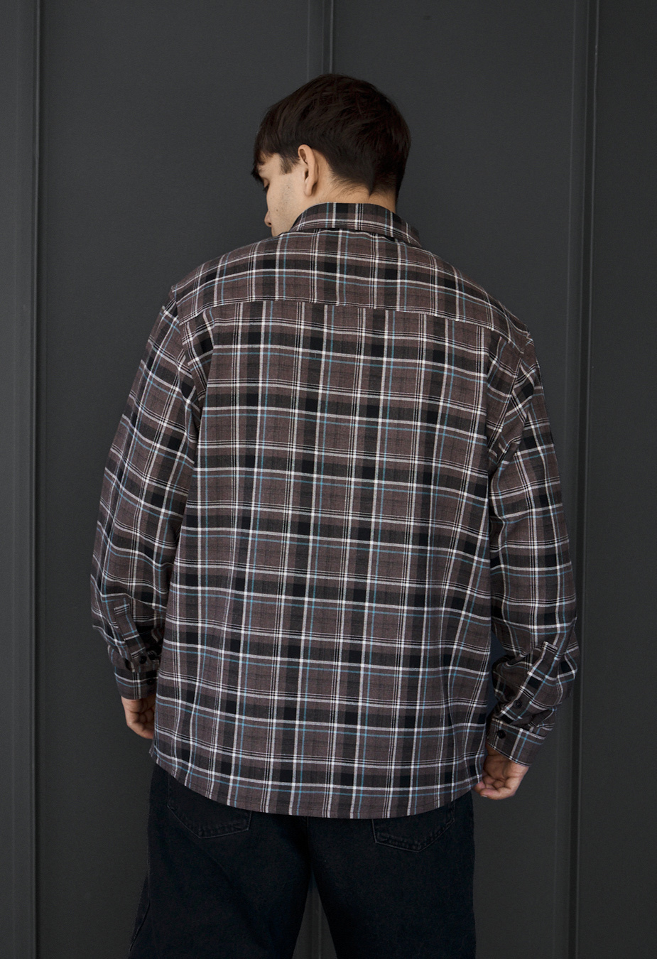 Koszula Staff iu brown oversize