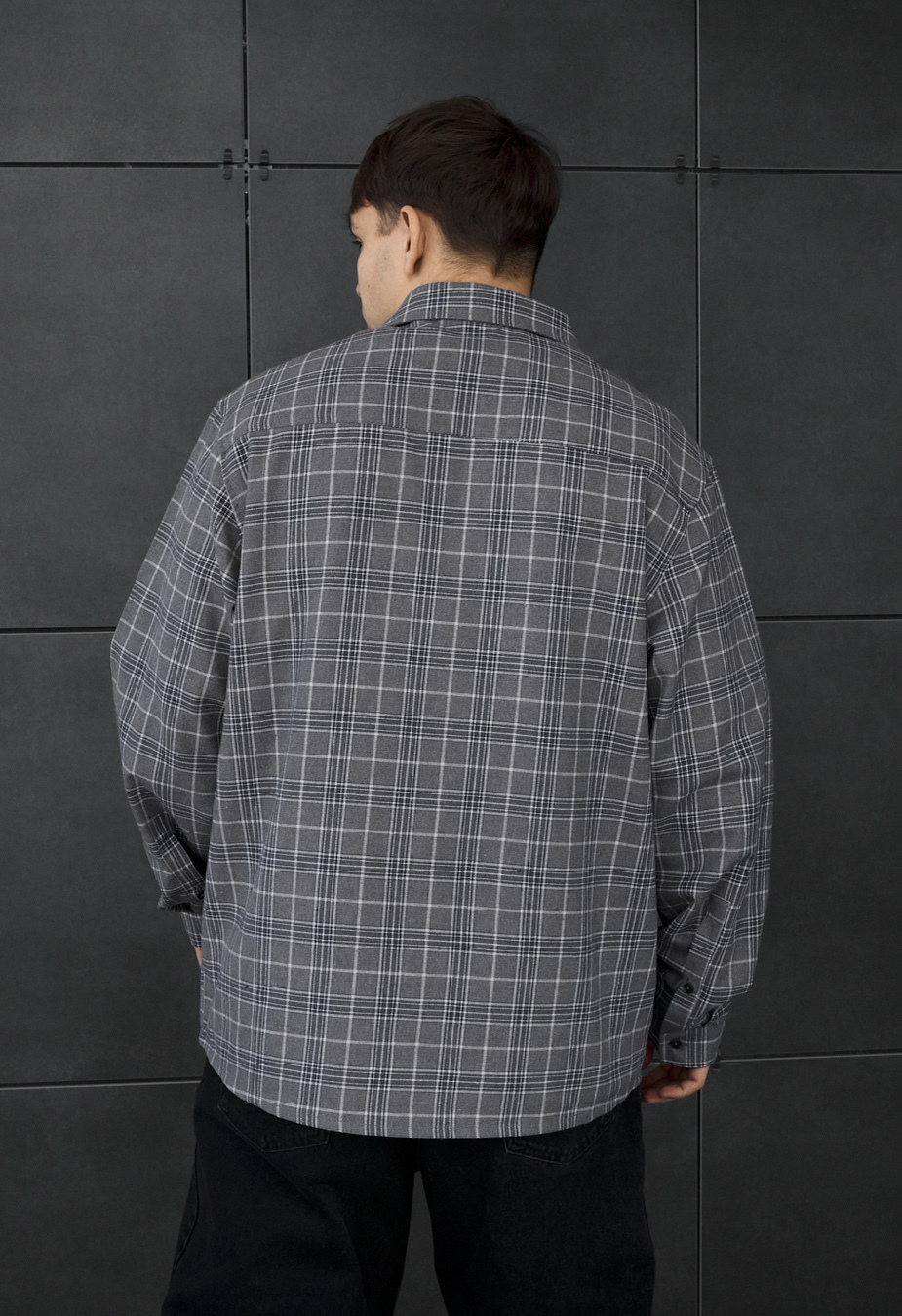 Koszula Staff iu gray oversize