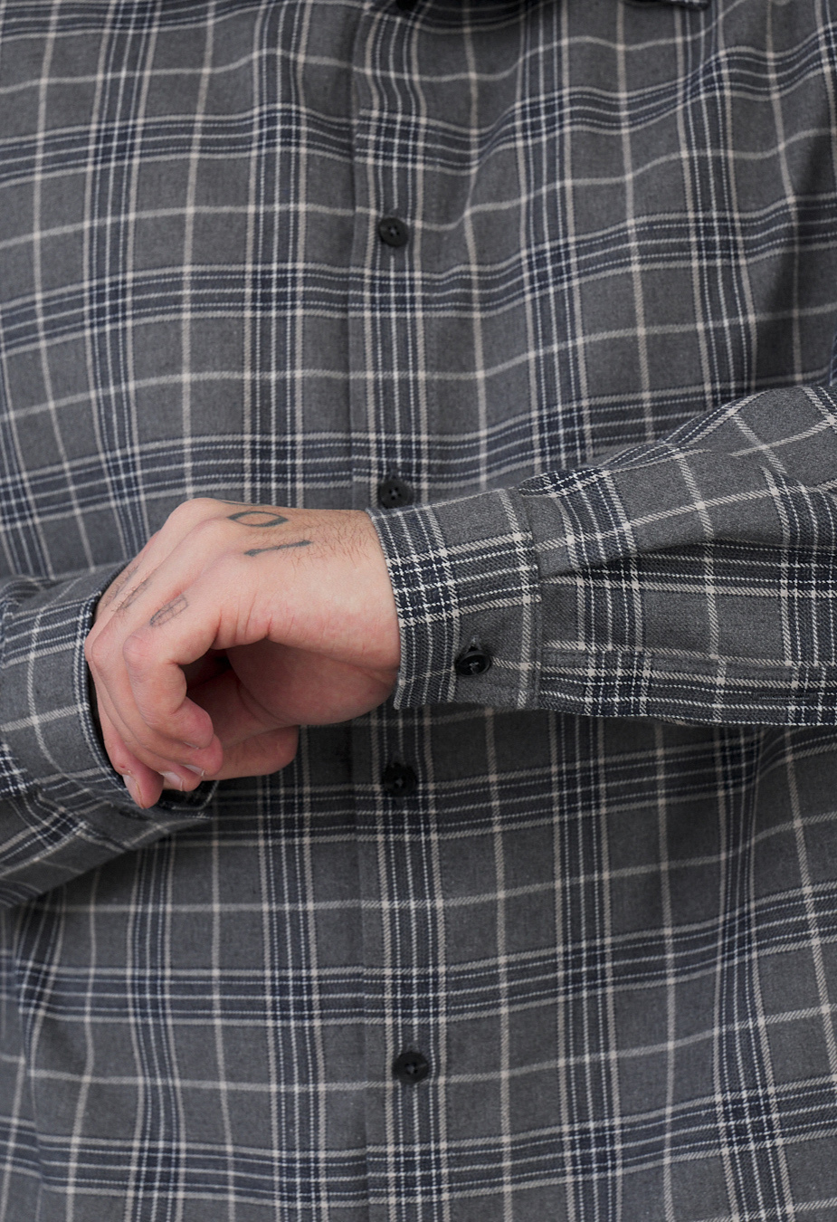 Koszula Staff iu gray oversize