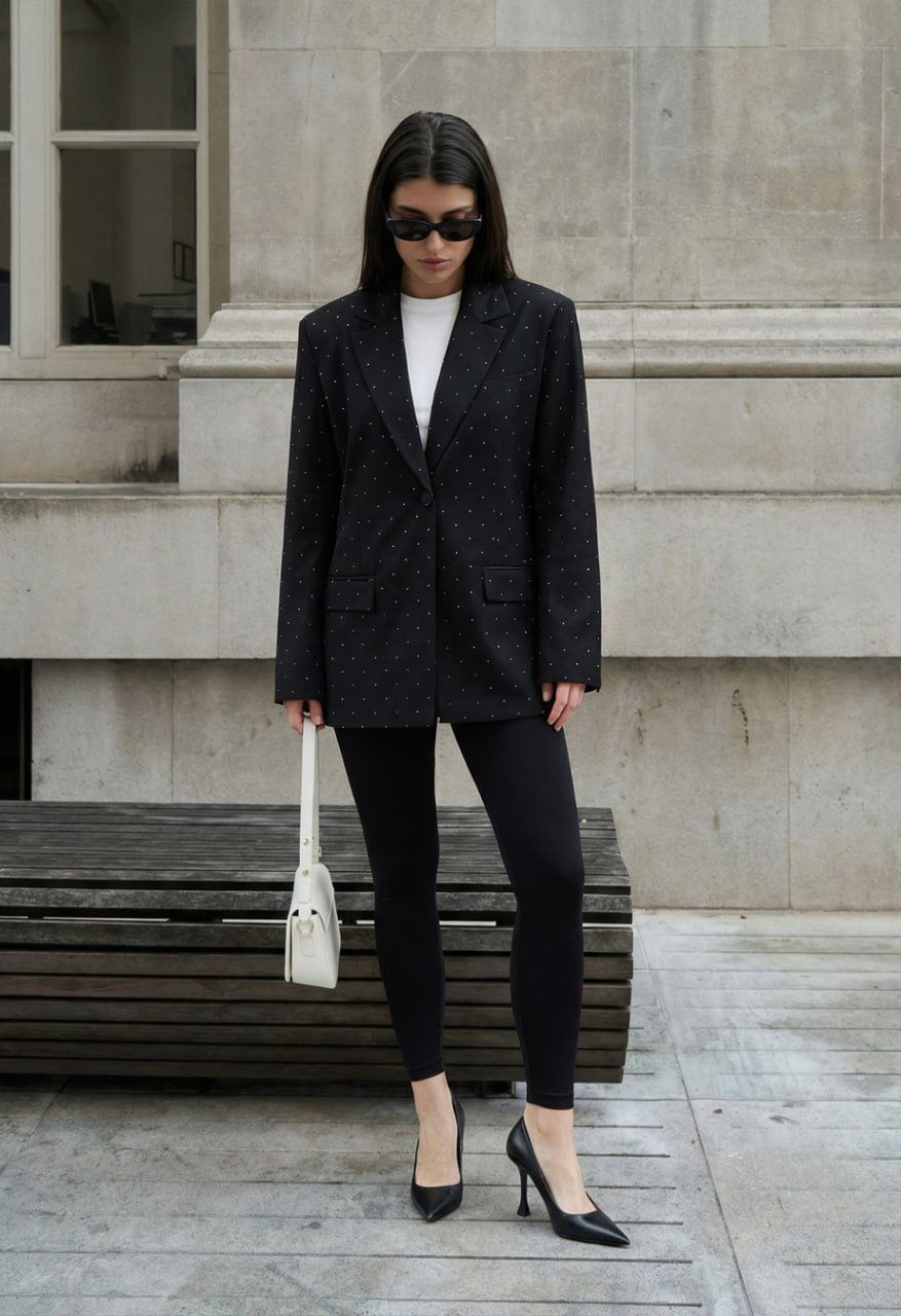 Marynarka Staff bril black