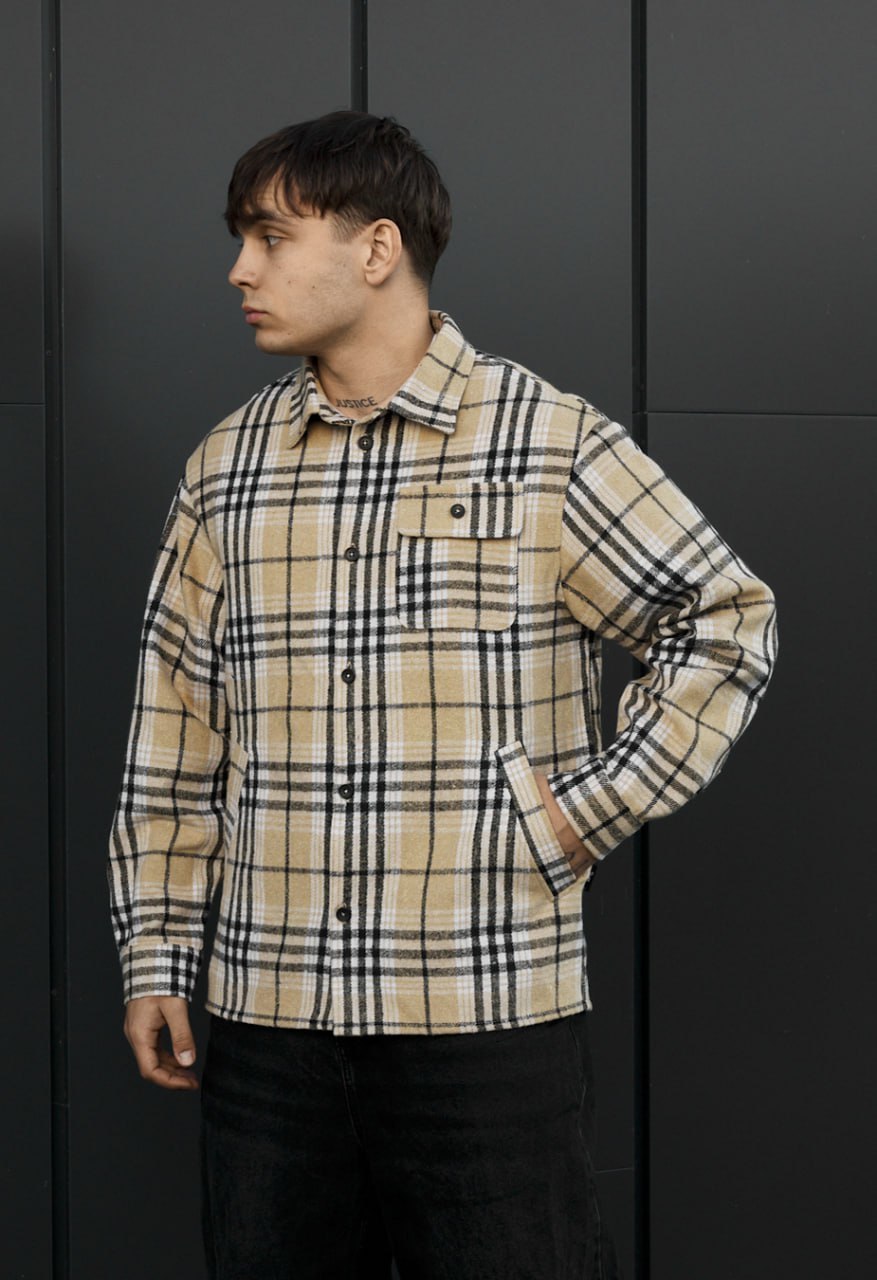 Kurtka-koszula Staff beige