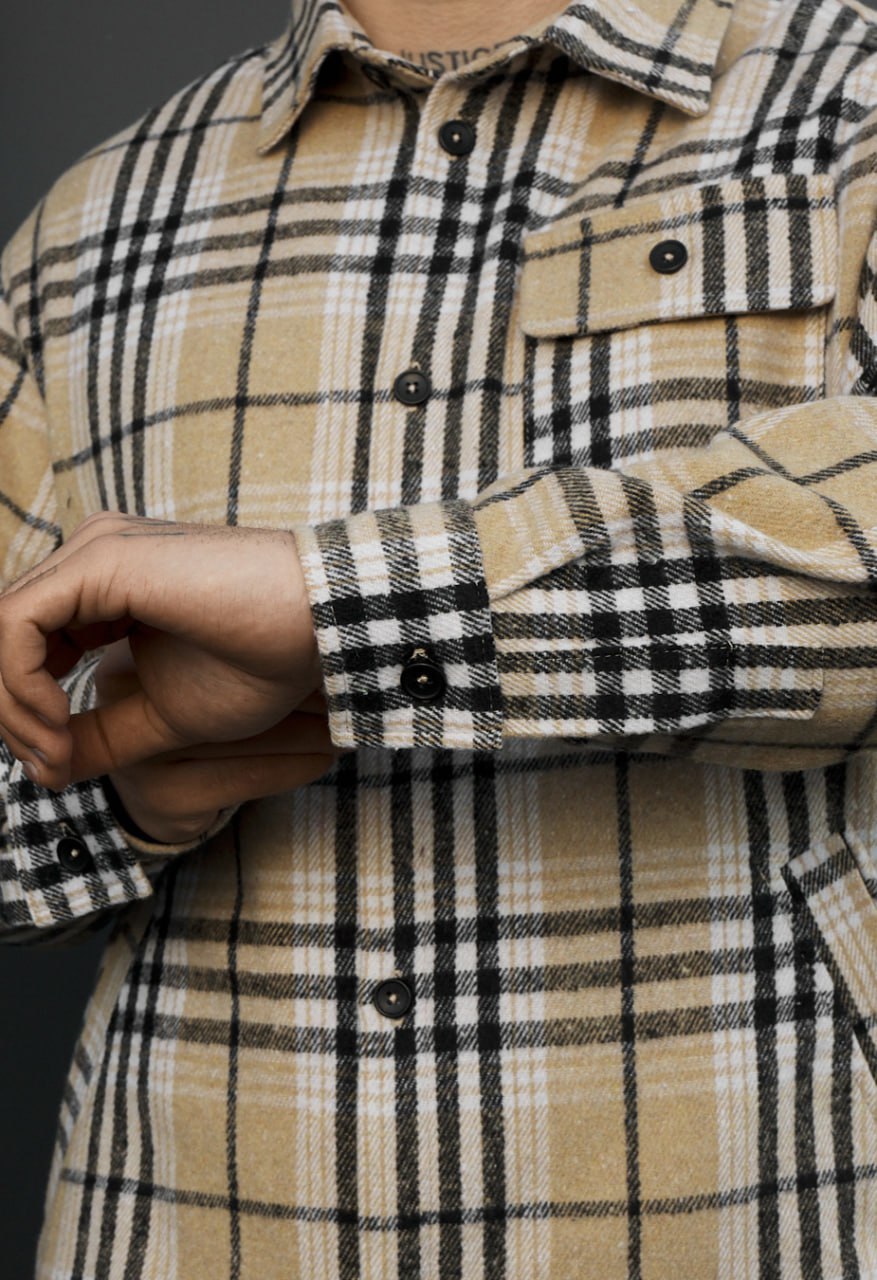 Kurtka-koszula Staff beige