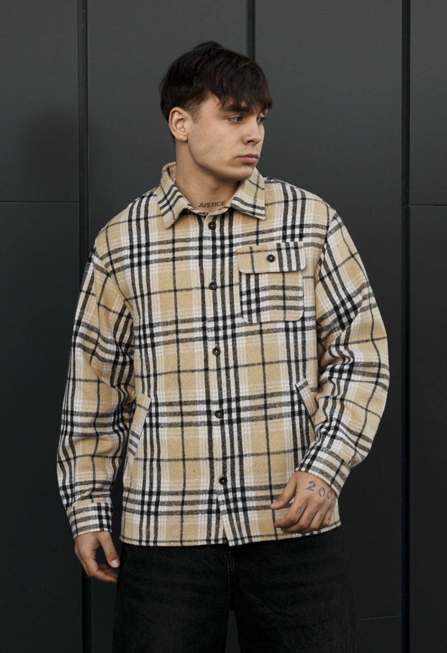 Kurtka-koszula Staff beige