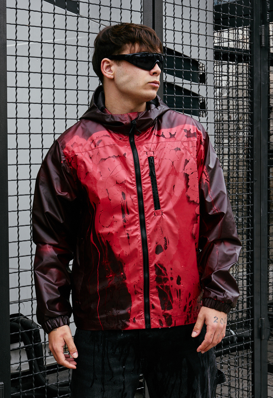 Wiatrówka Staff thermochromic dark marsala