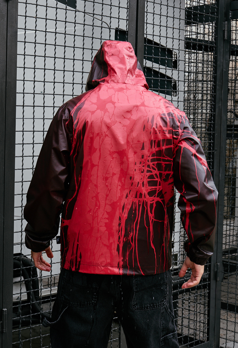 Wiatrówka Staff thermochromic dark marsala