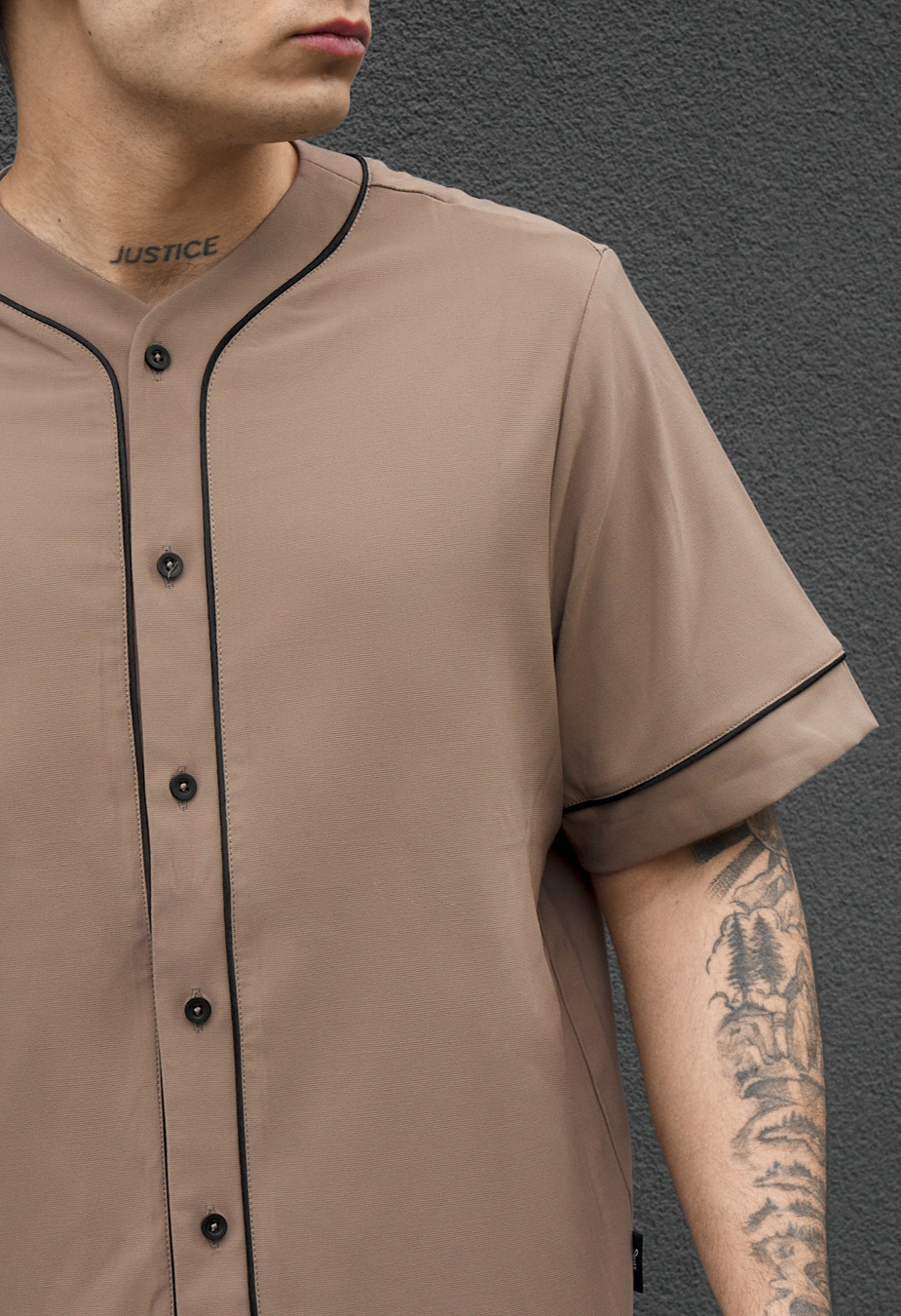 Komplet koszula + spodenki  Staff kla light brown