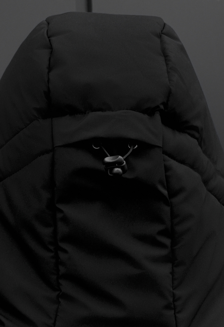 Kurtka Staff logo black reflective