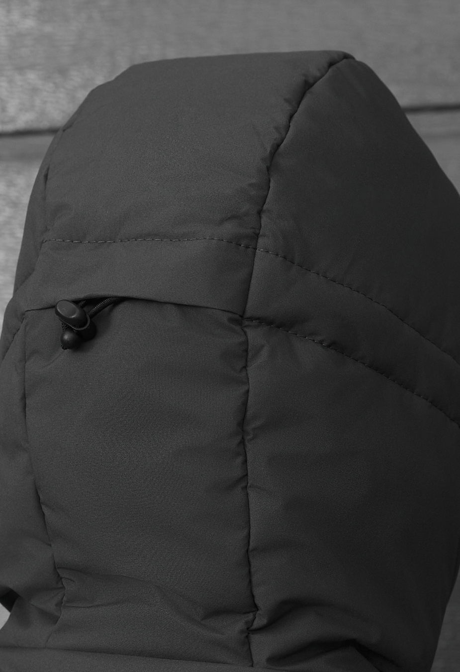 Kurtka przejściowa Staff logo dark gray reflective