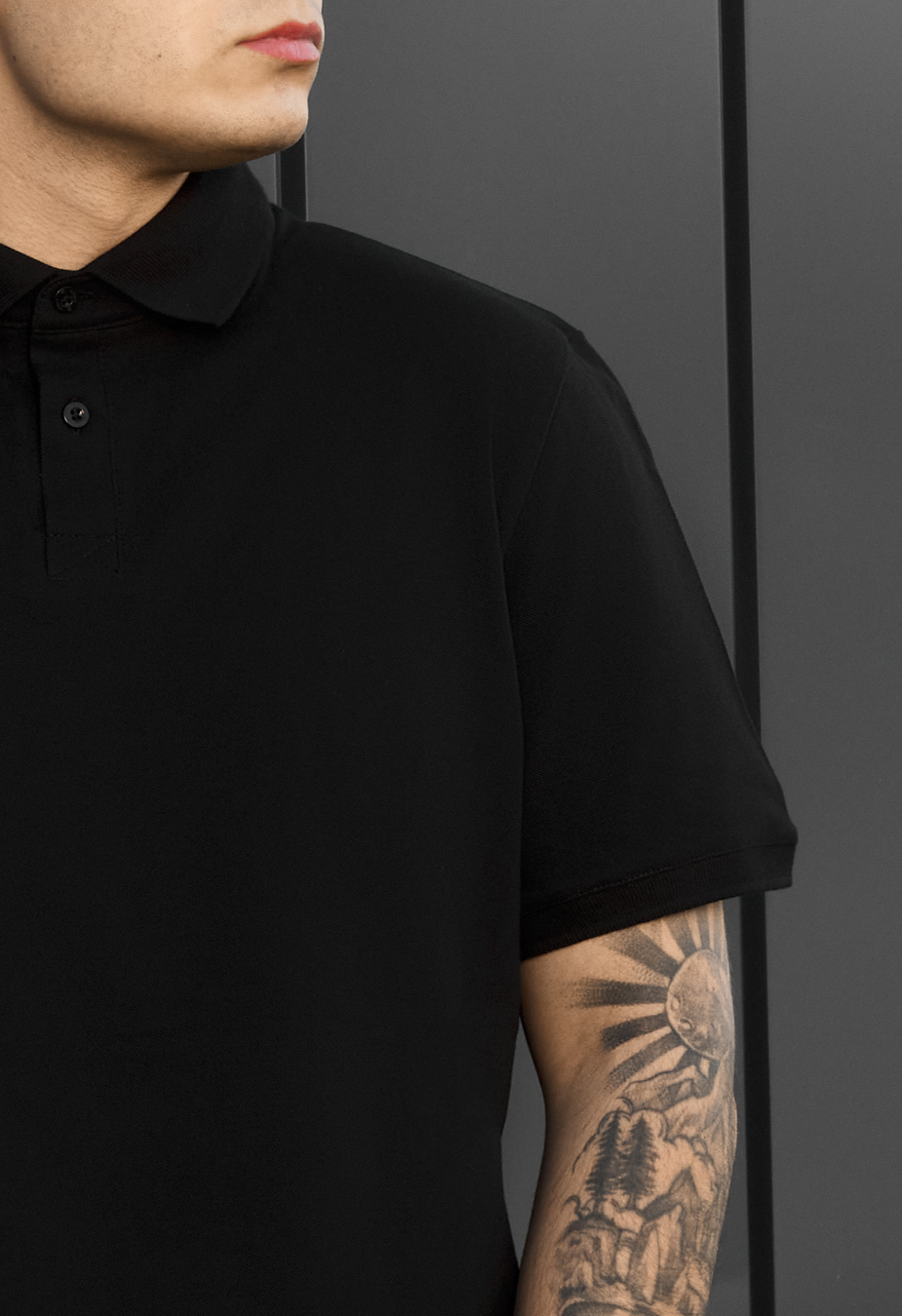 Polo Staff we black