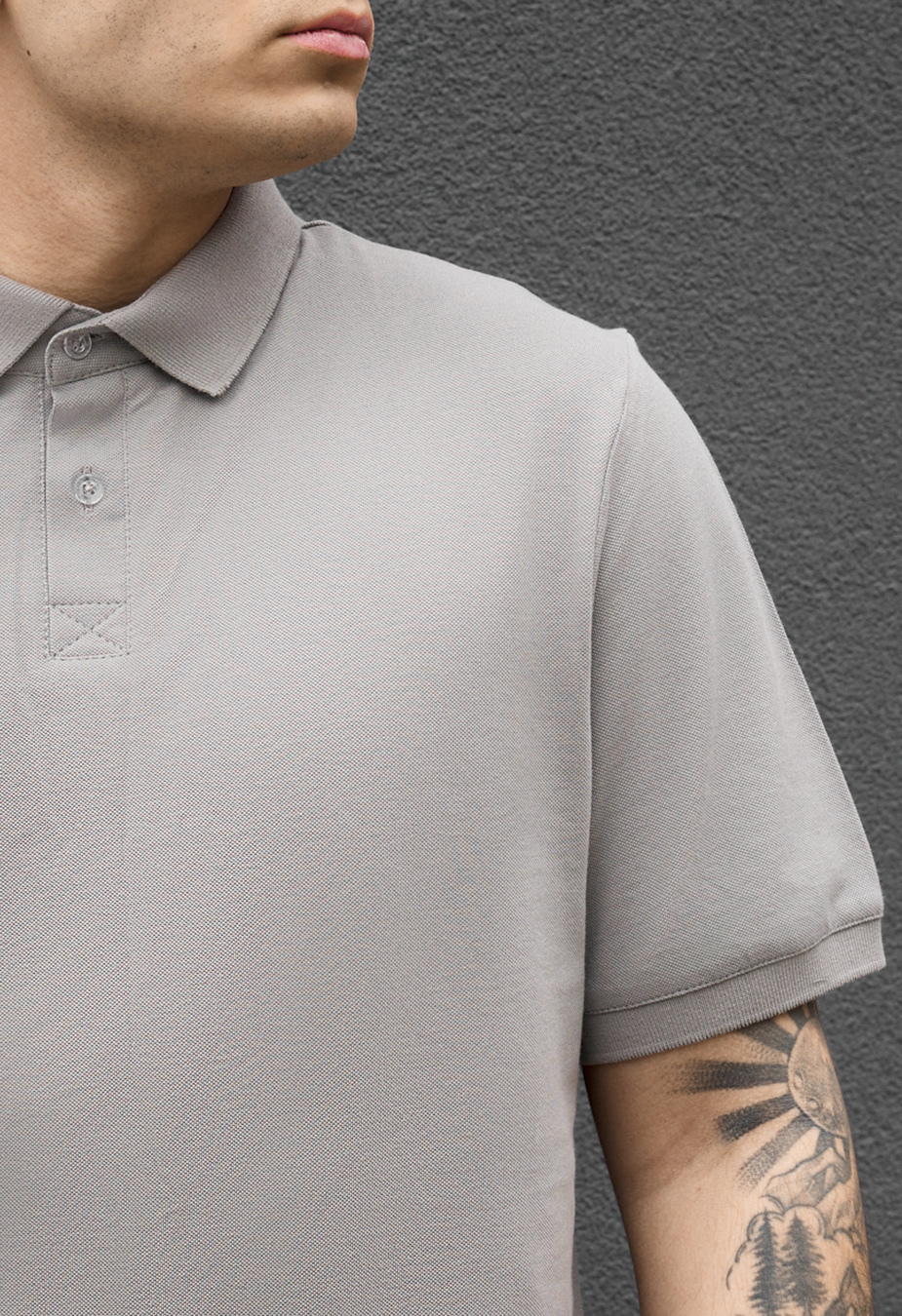 Polo Staff nt light gray