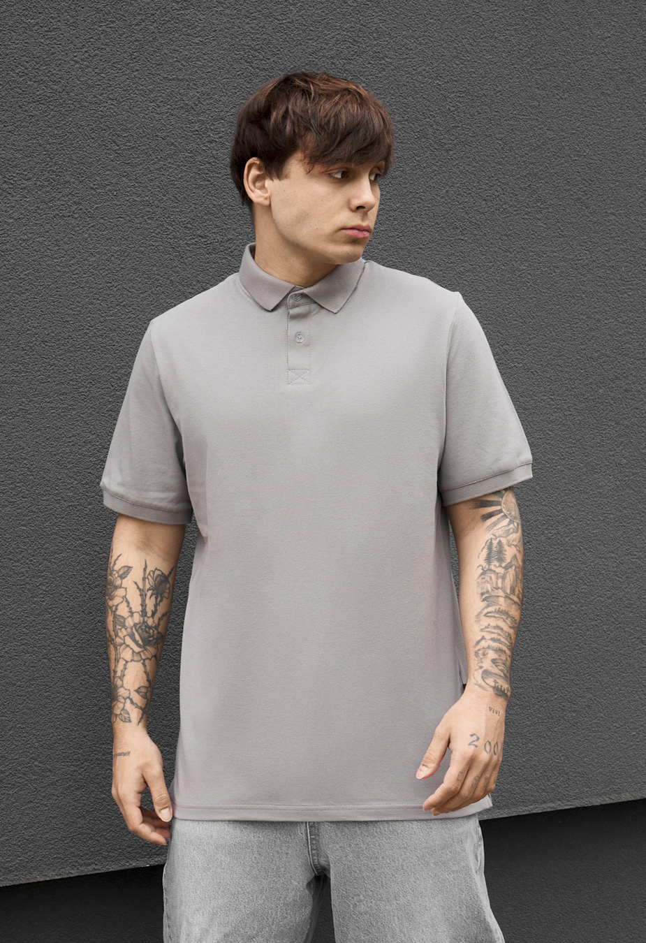 Polo Staff nt light gray
