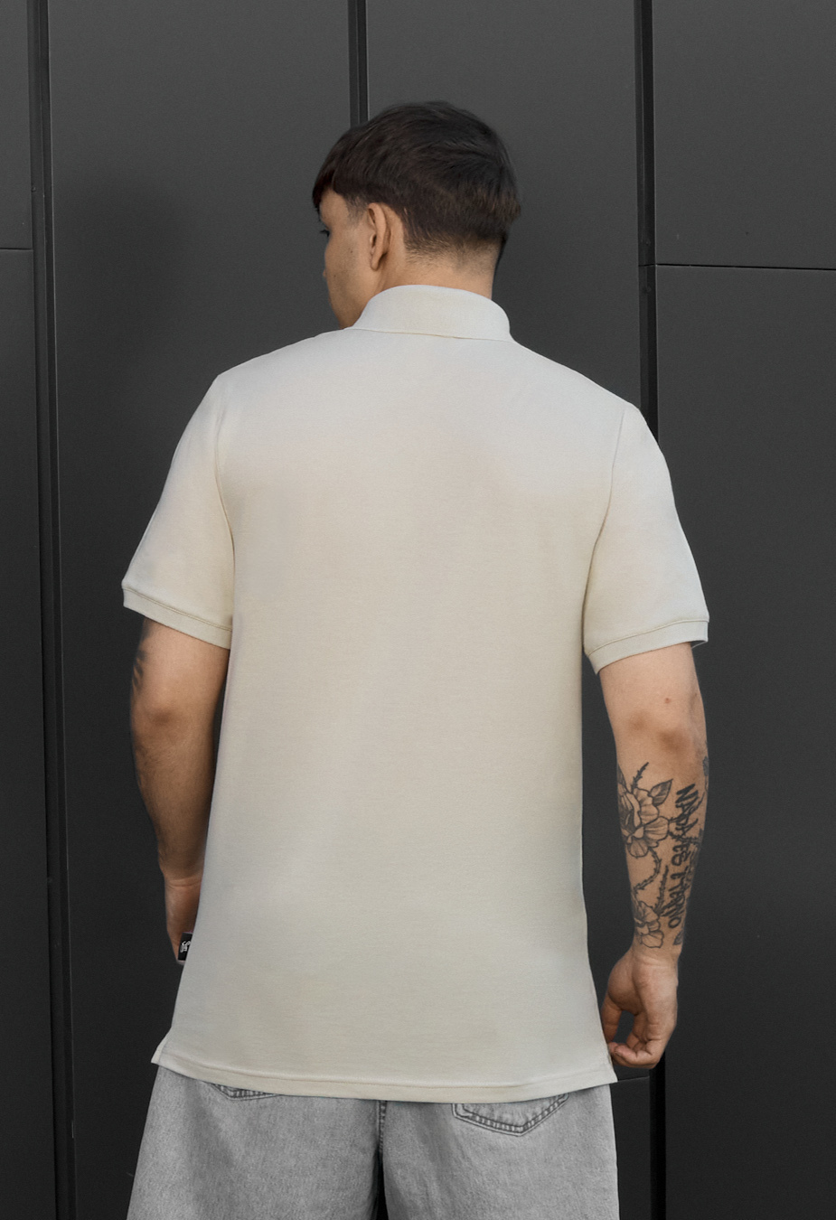 Polo Staff we logo beige