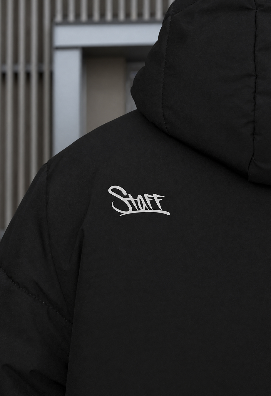 Kurtka zimowa Staff ma logo black