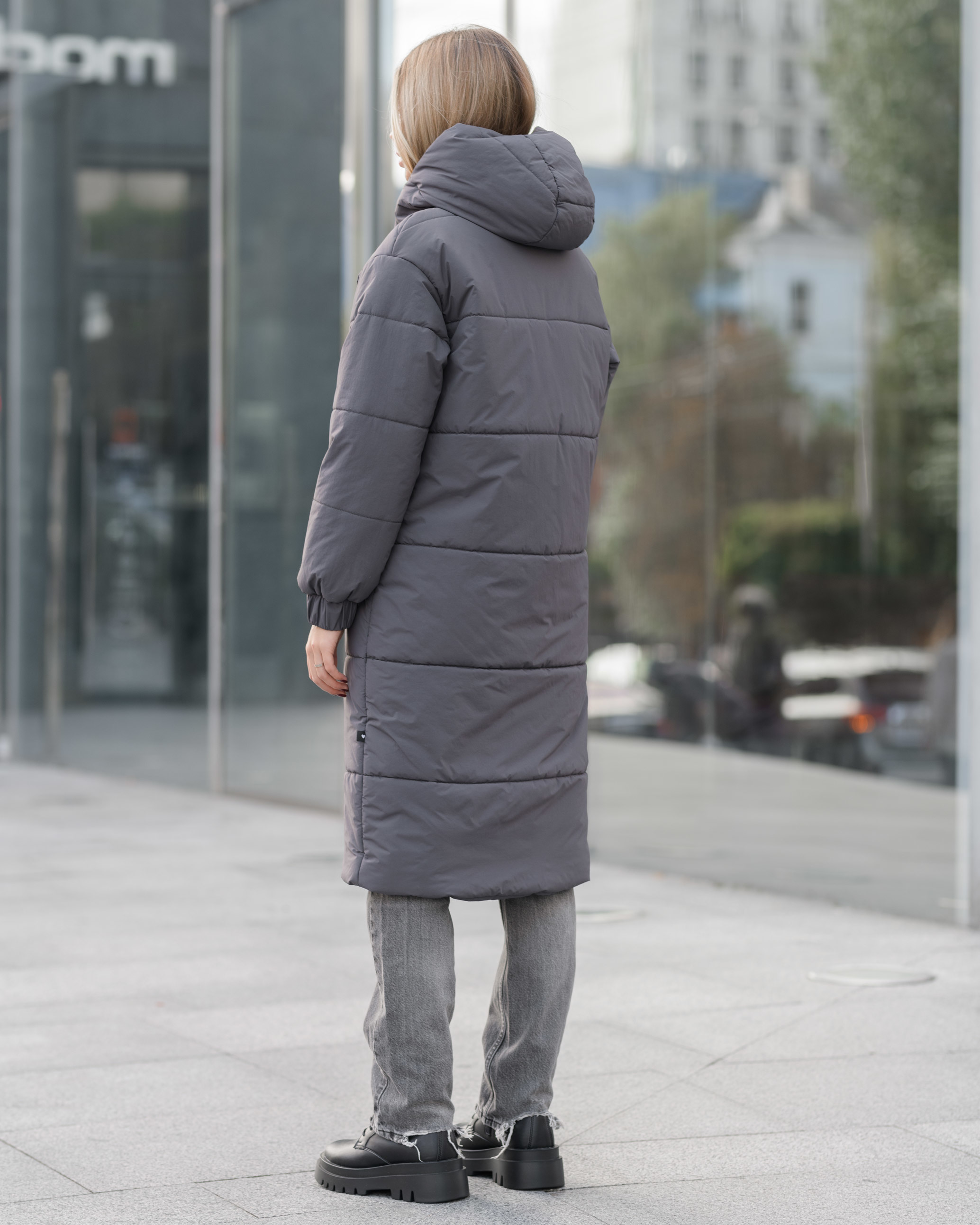 Damska zimowa kurtka Staff clo gray