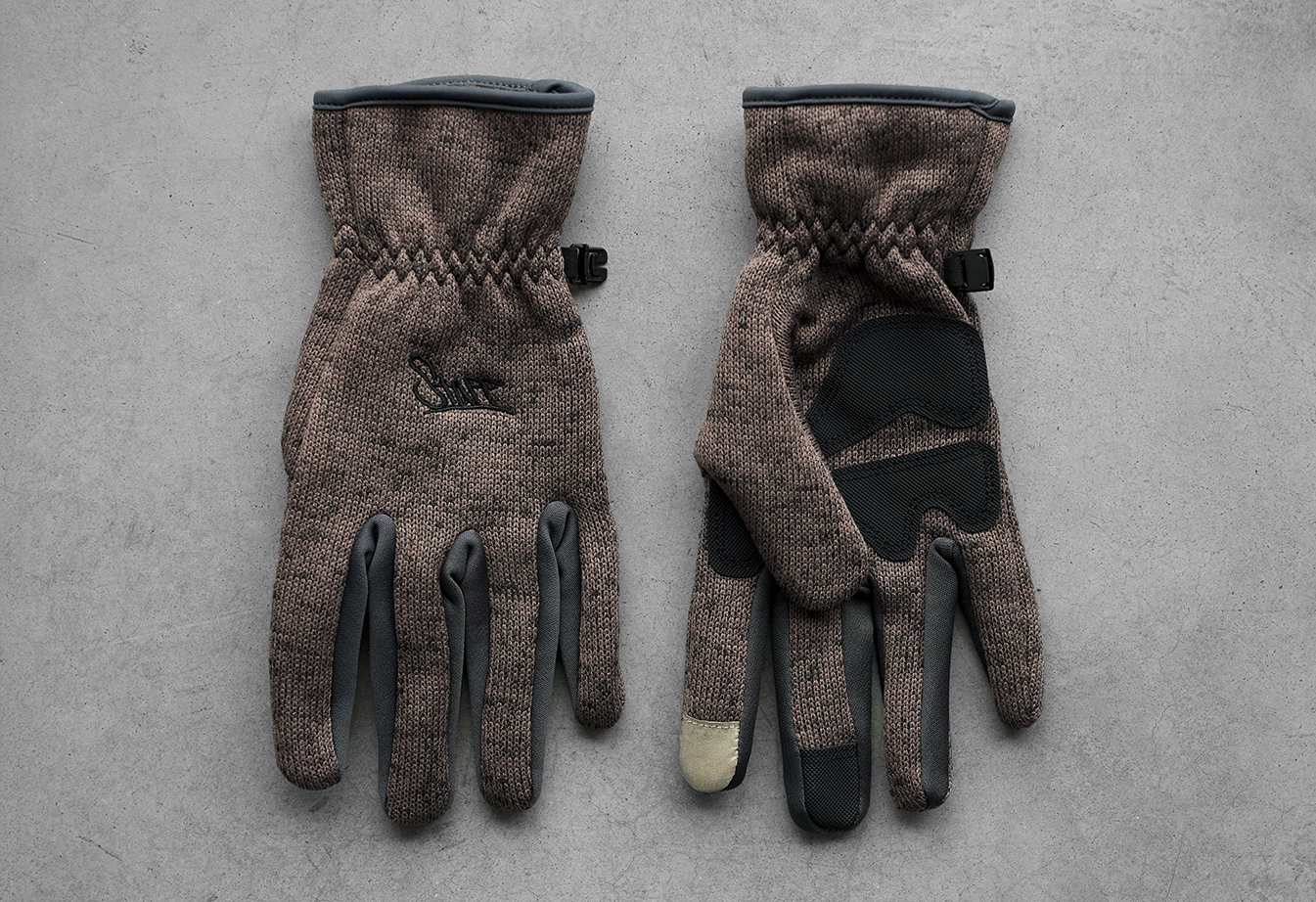 Rękawiczki Staff brown fleece size S-M