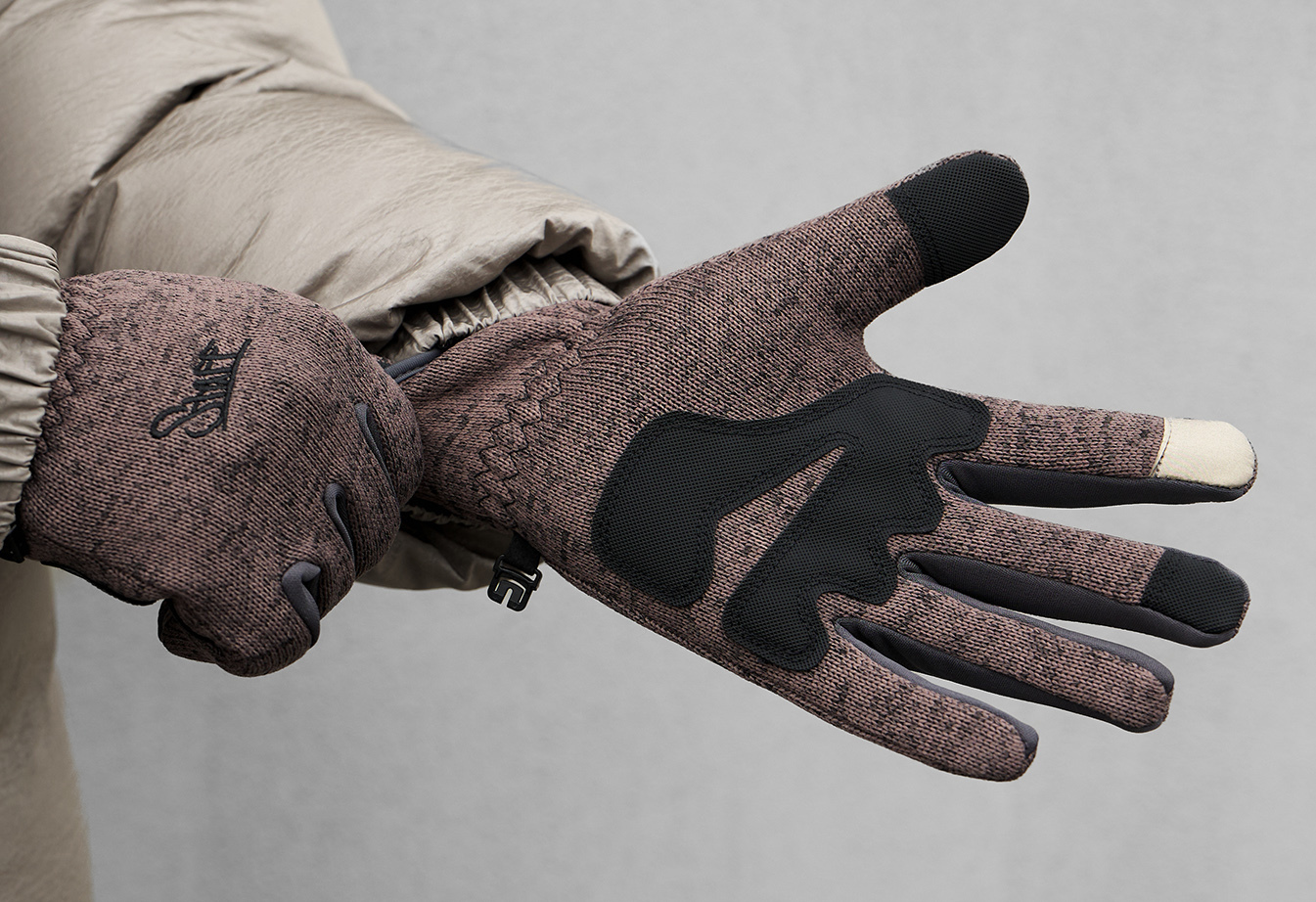 Rękawiczki Staff brown fleece size S-M