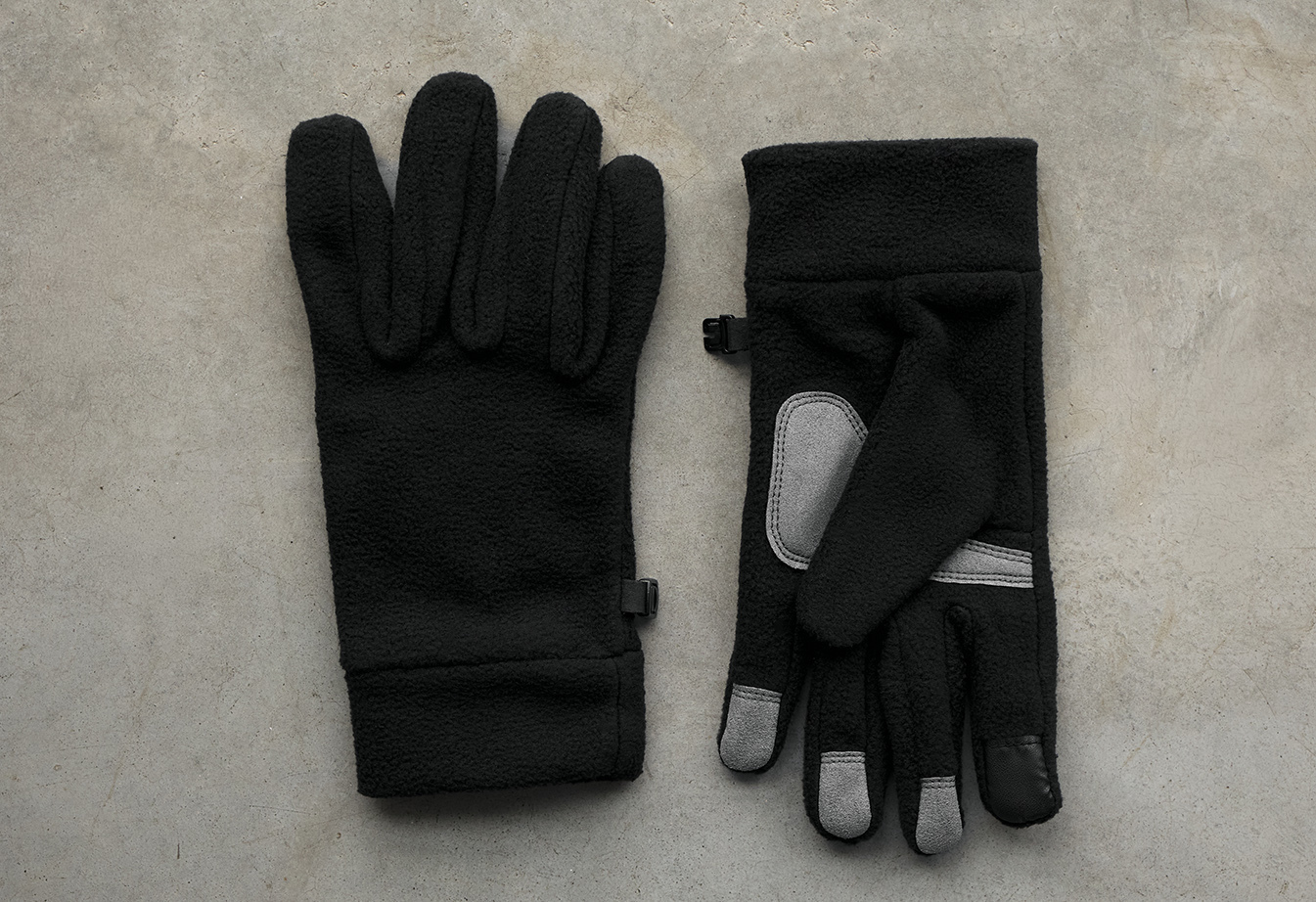 Rękawice Staff fleece black size M-L