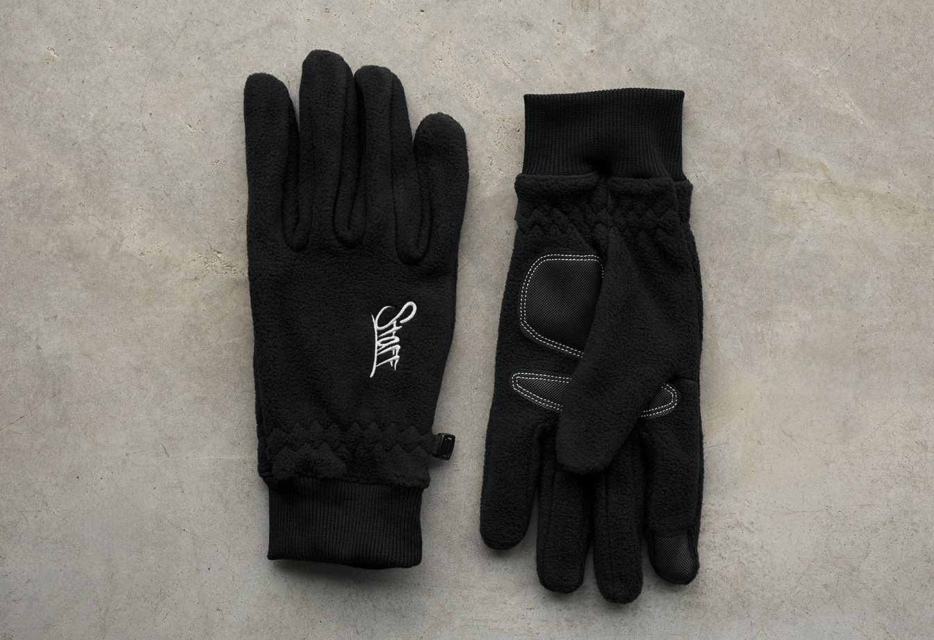 Rękawiczki Staff fleece black logo size M-L