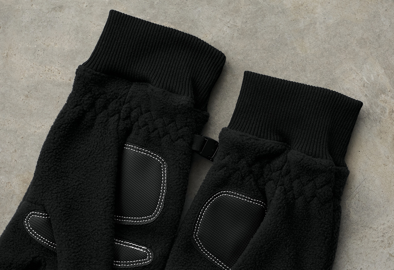 Rękawiczki Staff fleece black logo size M-L