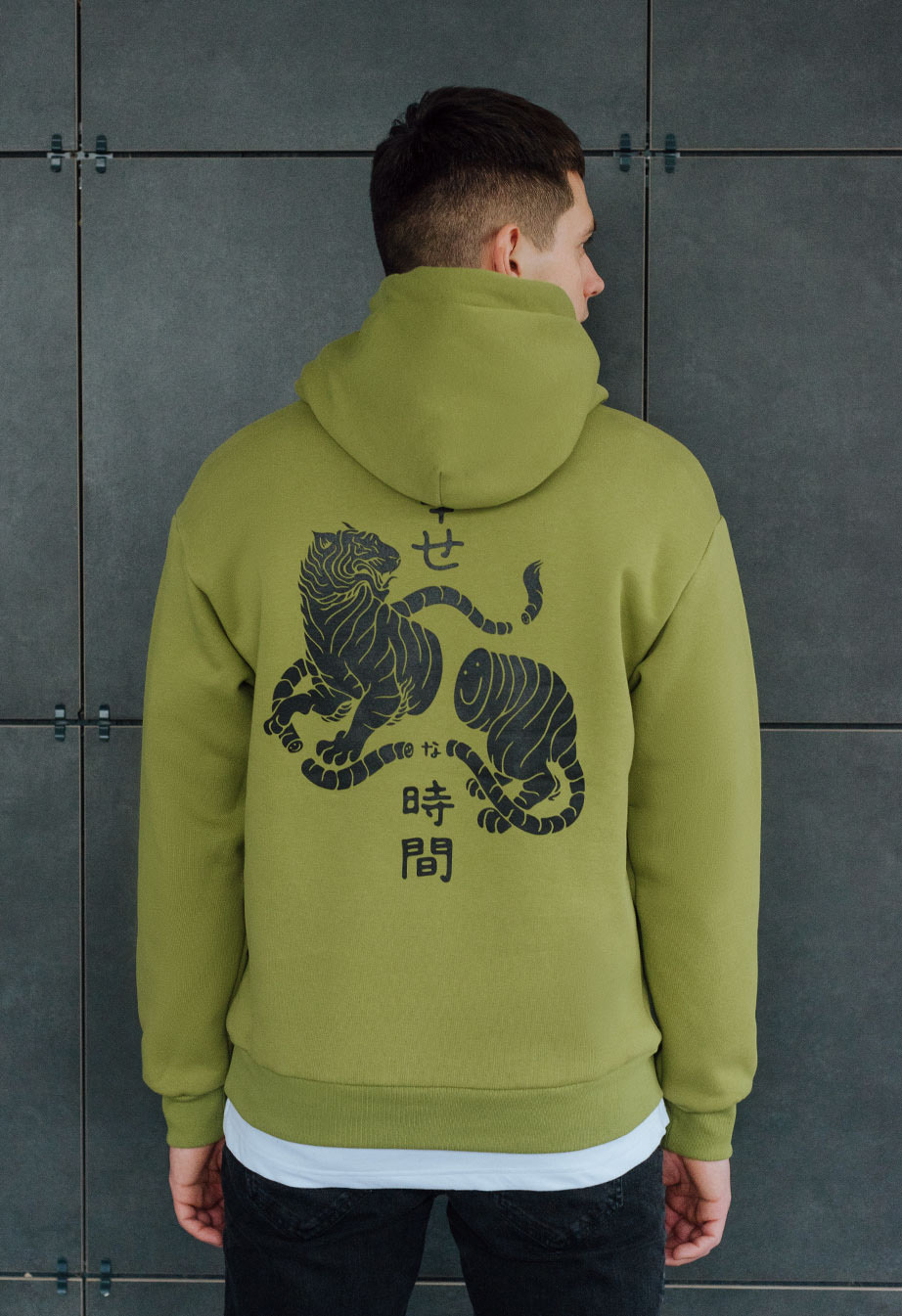 Bluza z kapturem Staff in twain oversize fleece