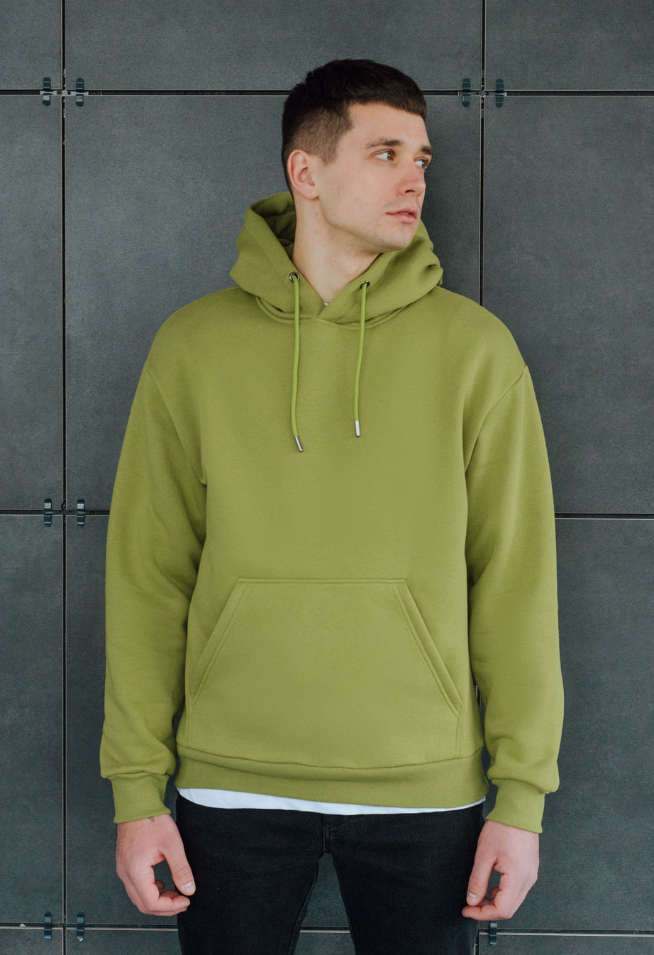 Bluza z kapturem Staff in twain oversize fleece