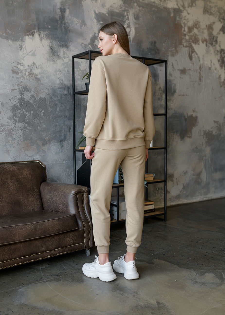 Damski dres Staff el light brown oversize