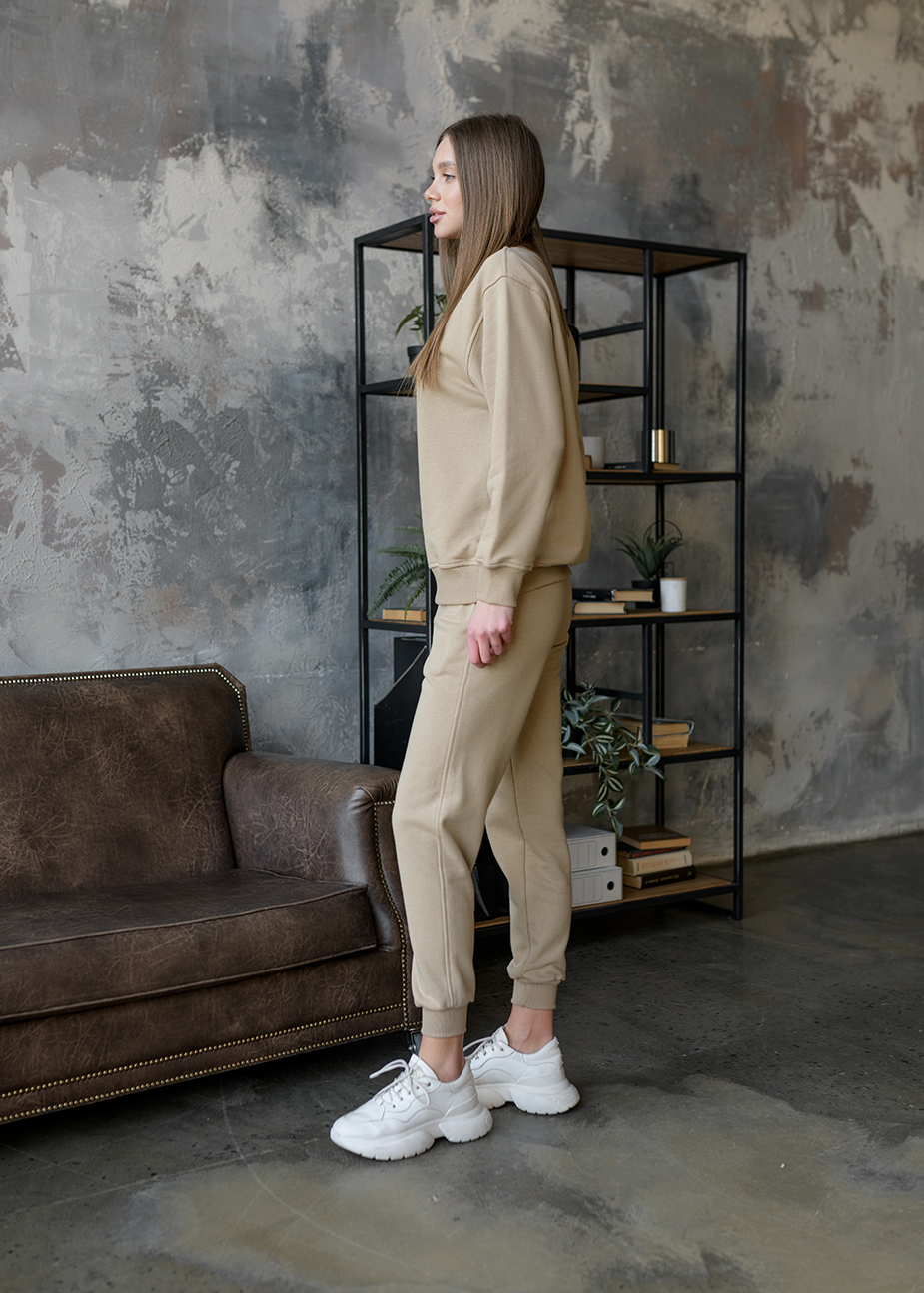 Damski dres Staff el light brown oversize