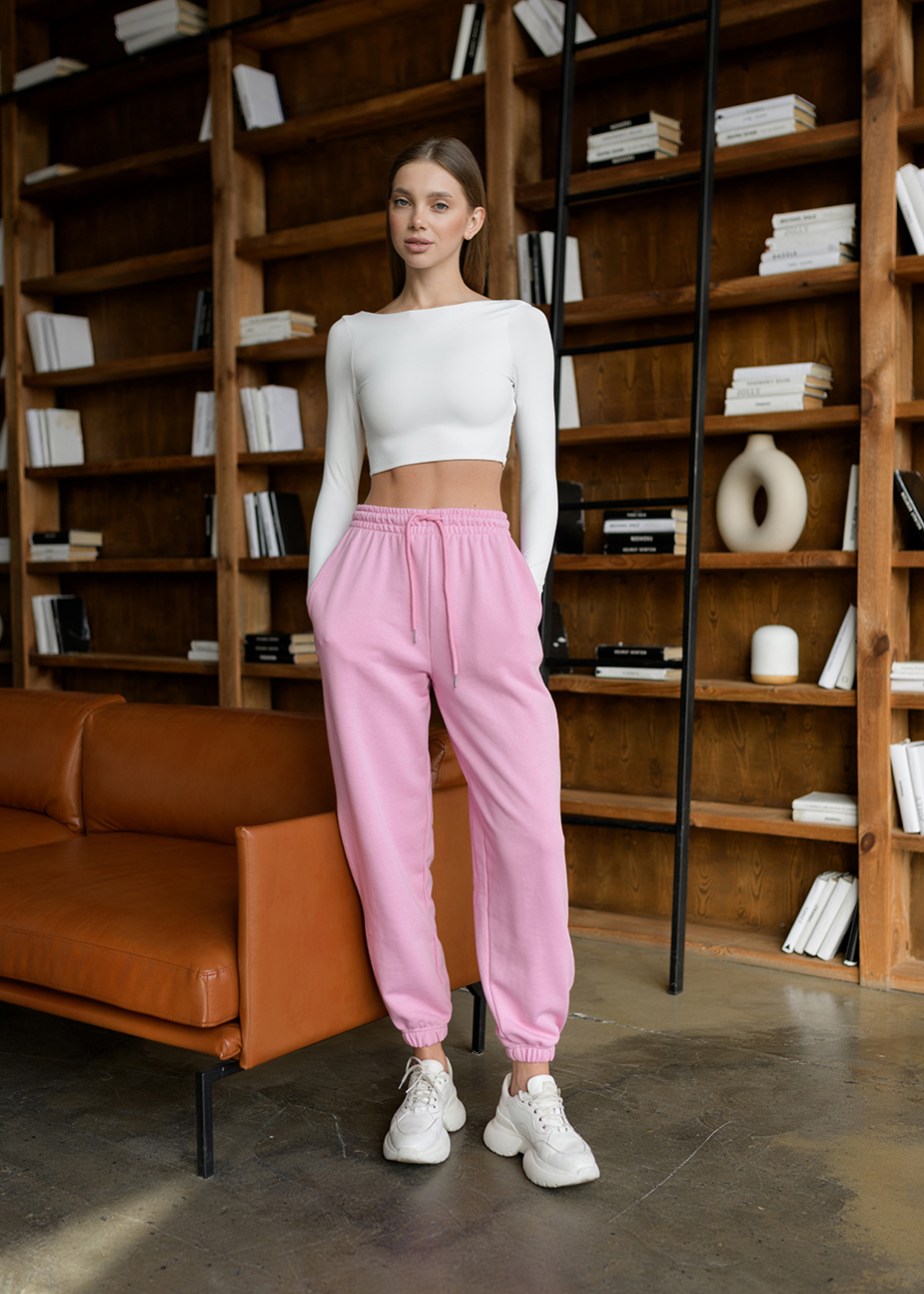 Damskie dresy Staff pink oversize