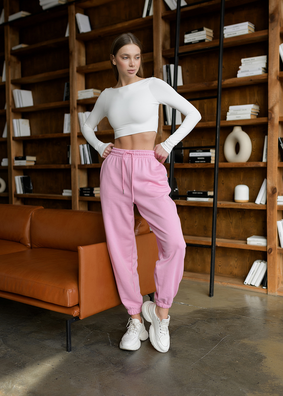 Damskie dresy Staff pink oversize