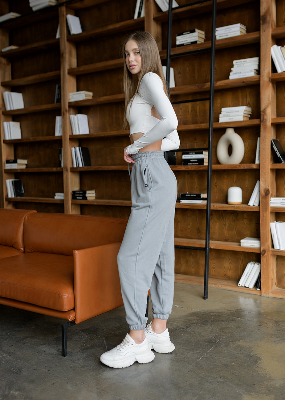 Damskie dresy Staff gray oversize
