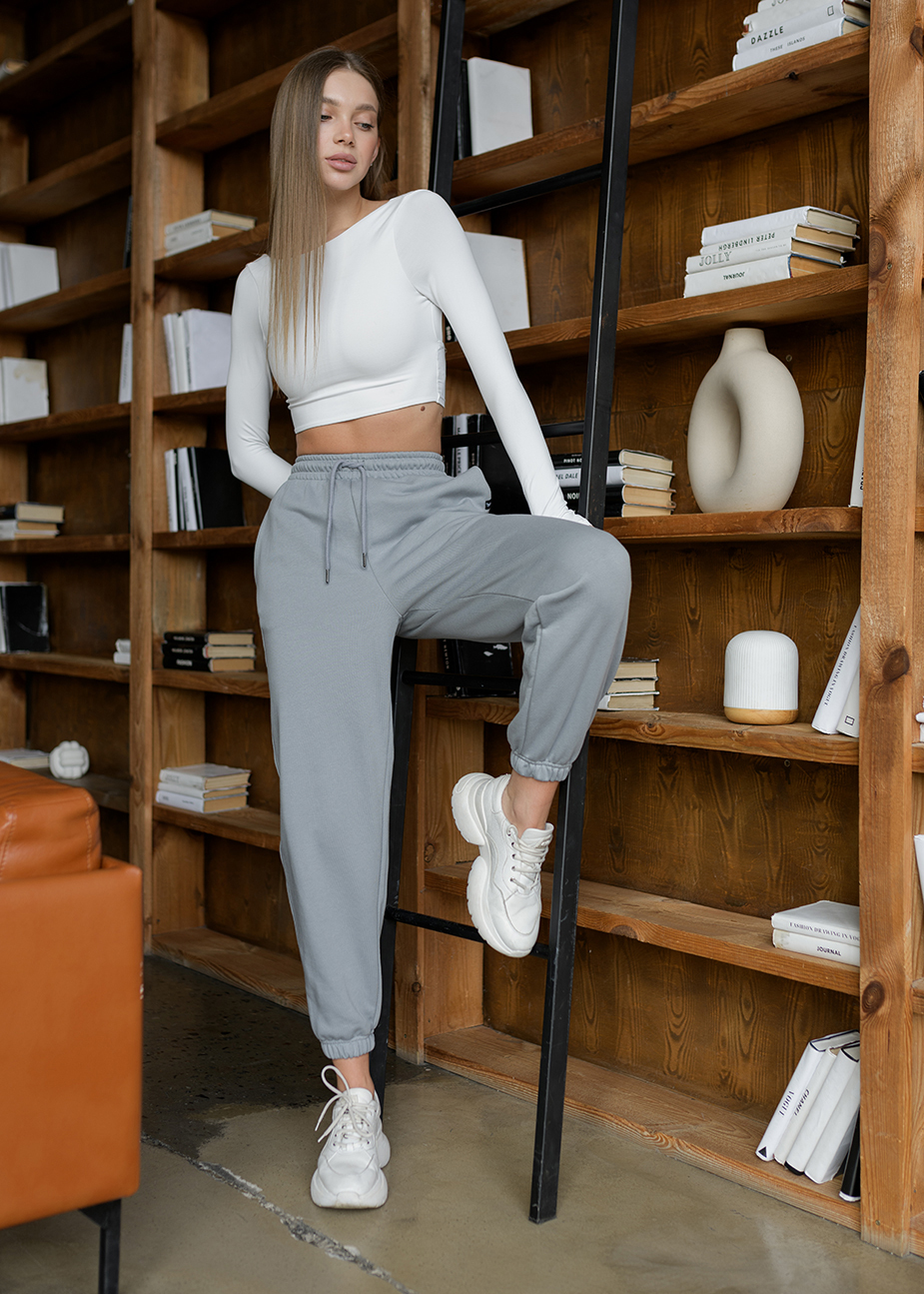 Damskie dresy Staff gray oversize