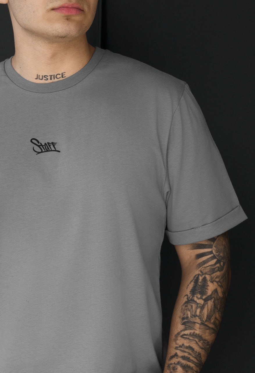 Koszulka Staff gray logo