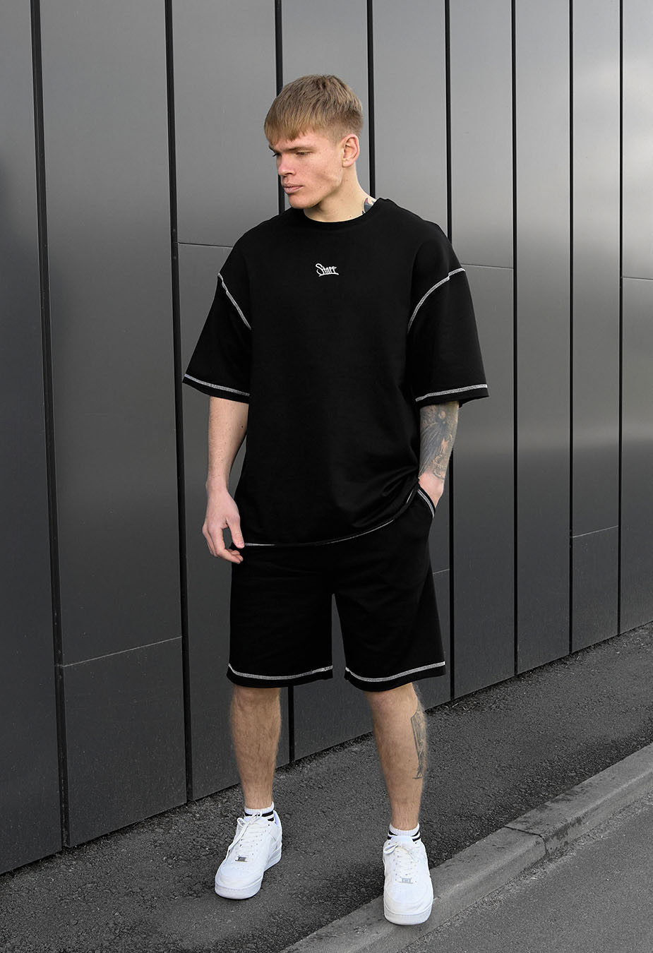 Komplet koszulka + spodenki Staff lio oversize