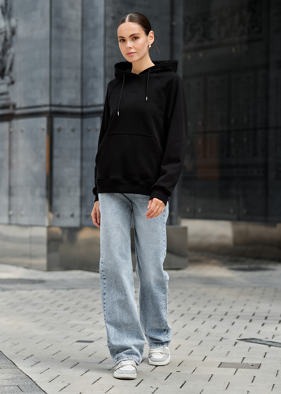 Damska bluza Staff black logo oversize