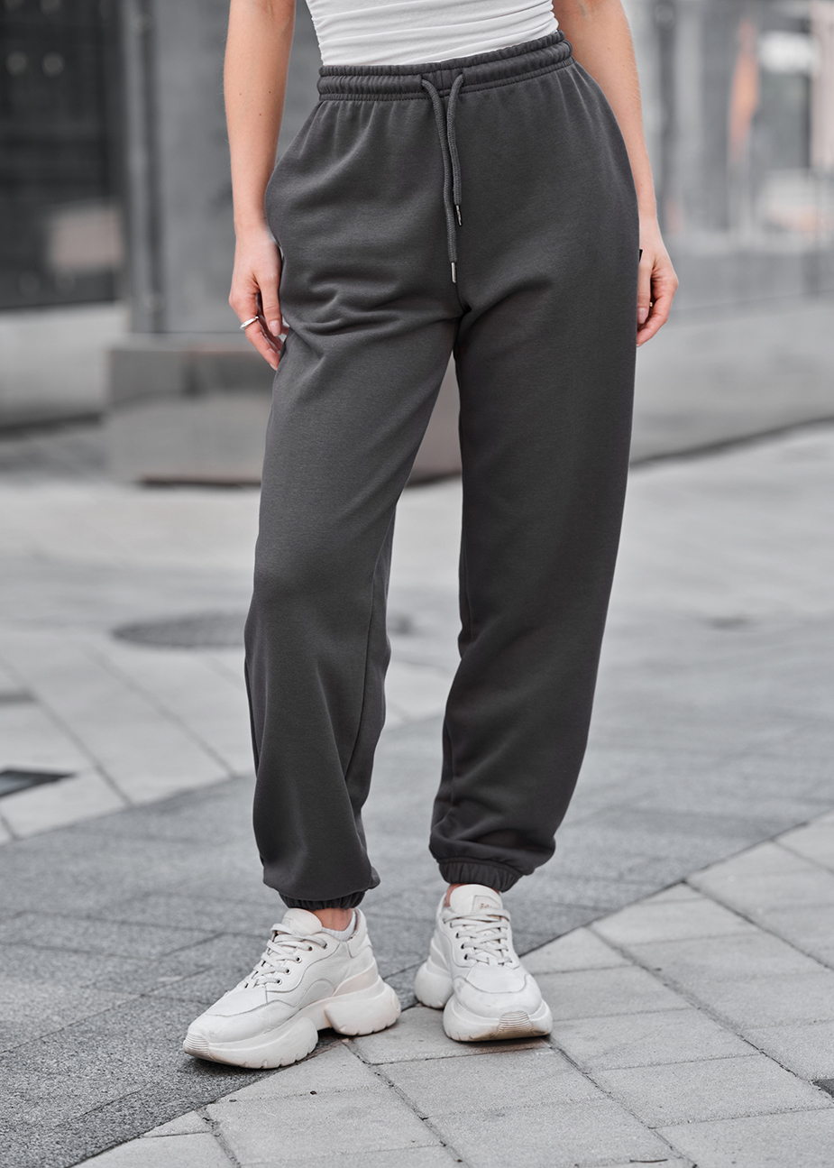 Spodnie dresowe Staff nova dark gray