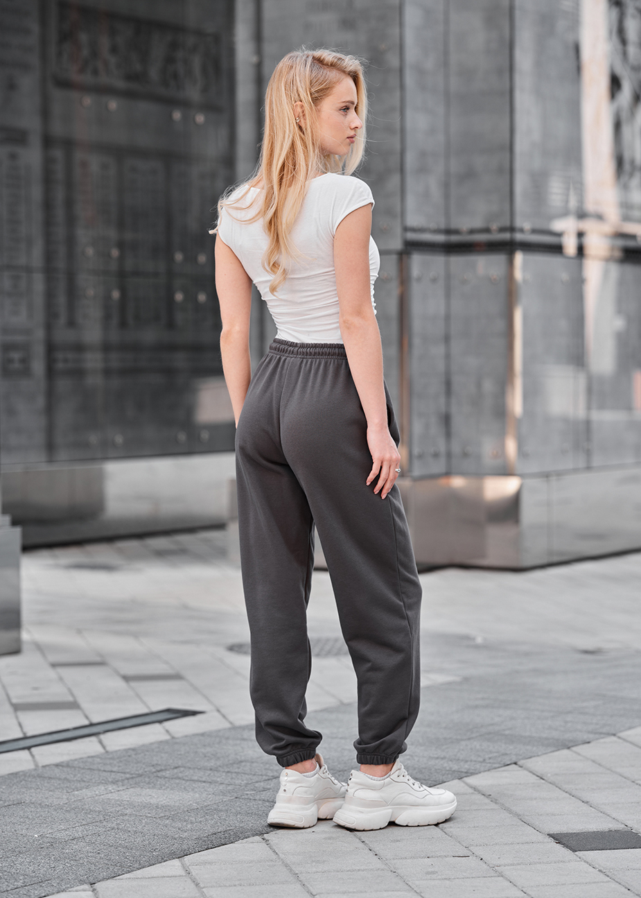 Spodnie dresowe Staff nova dark gray