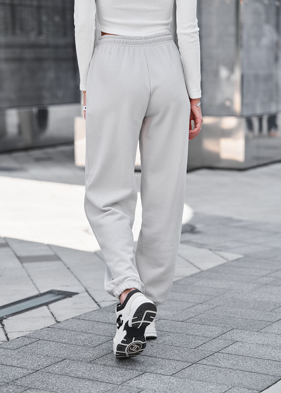Spodnie dresowe Staff nova light gray
