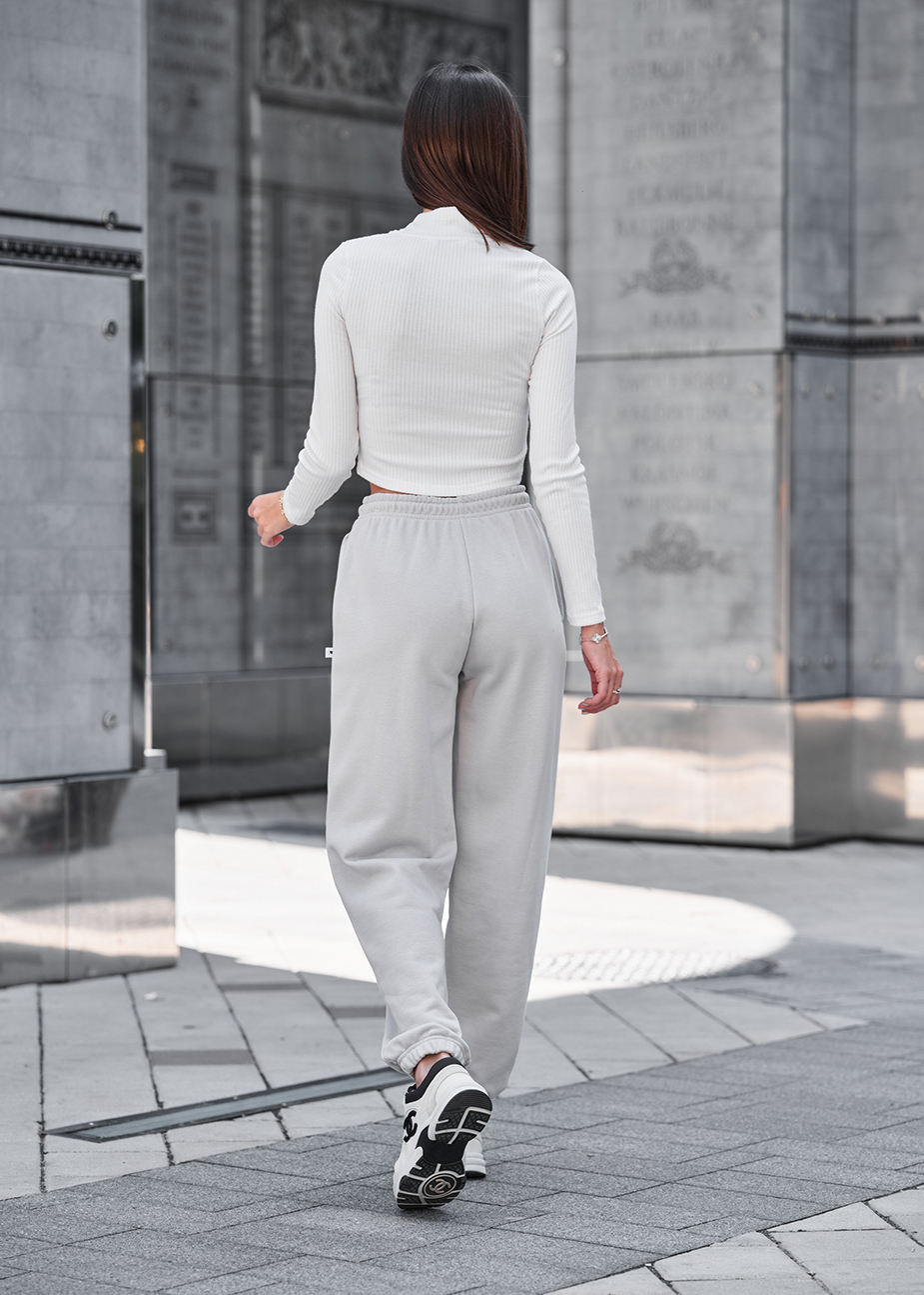 Spodnie dresowe Staff nova light gray