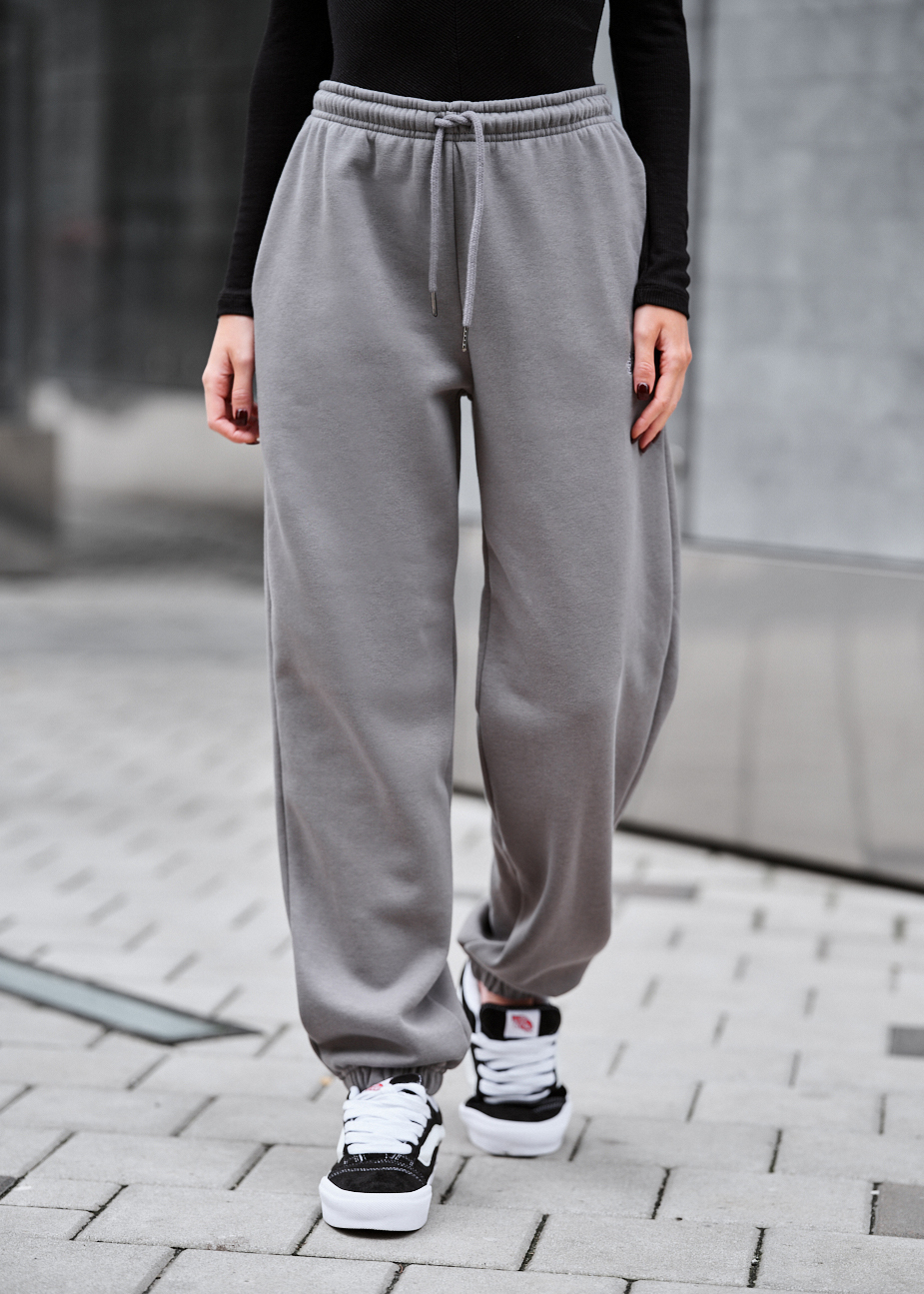 Spodnie dresowe Staff nova gray fleece