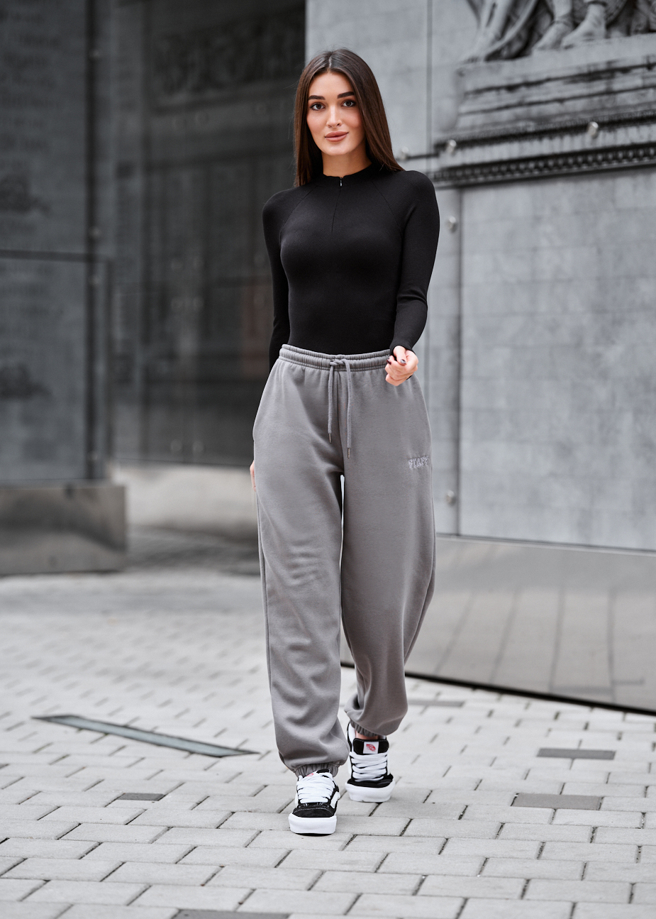 Spodnie dresowe Staff nova gray fleece