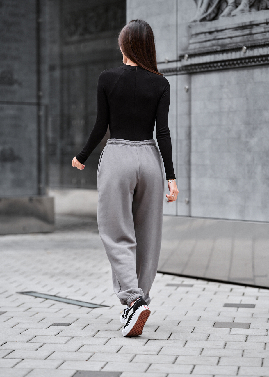 Spodnie dresowe Staff nova gray fleece