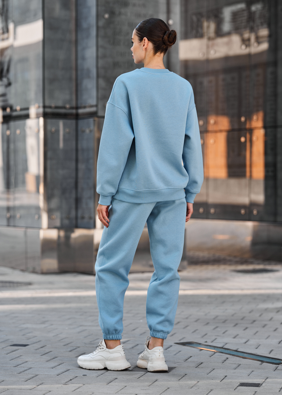 Damski dres Staff kora light blue oversize fleece