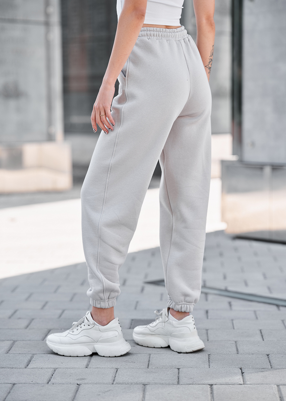 Spodnie sportowe Staff yo light gray fleece