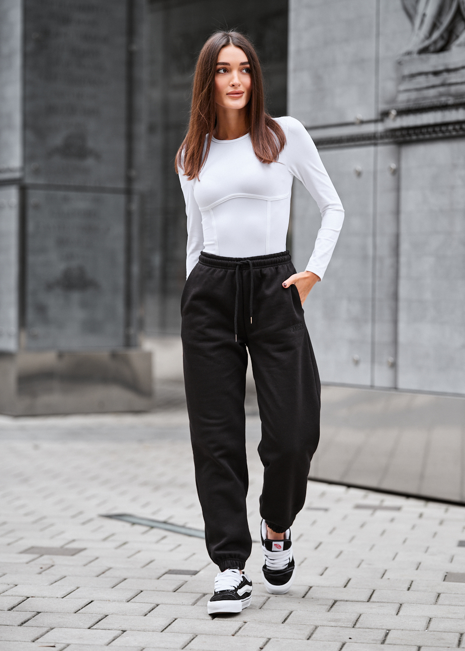 Spodnie dresowe Staff nova black fleece