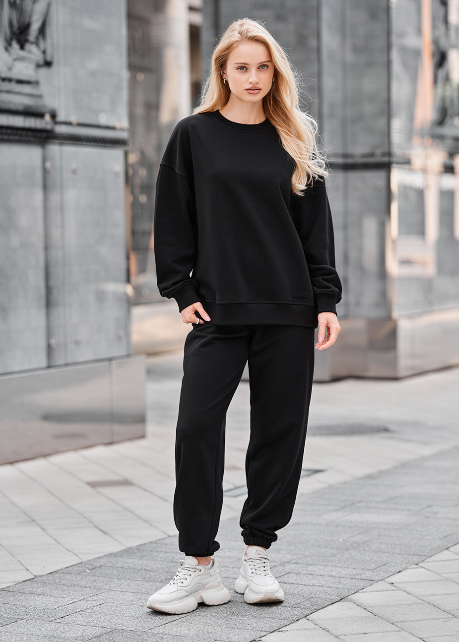 Damski dres sportowy Staff fa black oversize