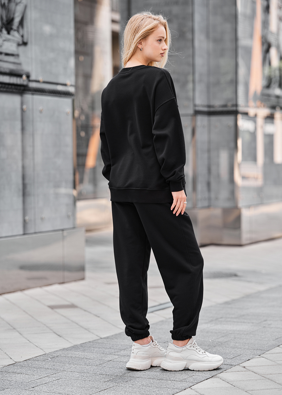 Damski dres sportowy Staff fa black oversize